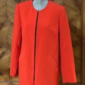 COPY - Dalia Red Zip Jacket Size L Large Like New